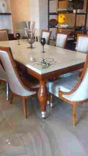 Dining Table With Marble