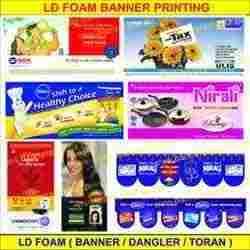 Printed LD Foam Banners
