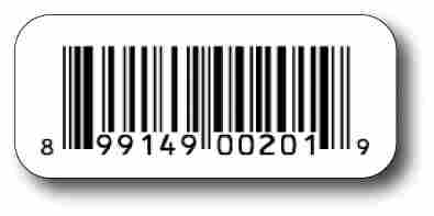Simple Printed Barcode Labels