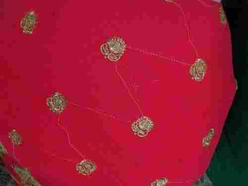 Manual Red Dyed Fabrics
