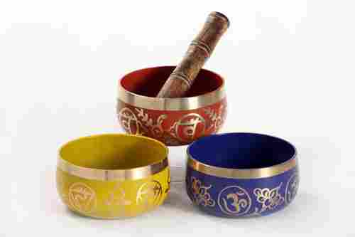 Decorated Singing Bowls