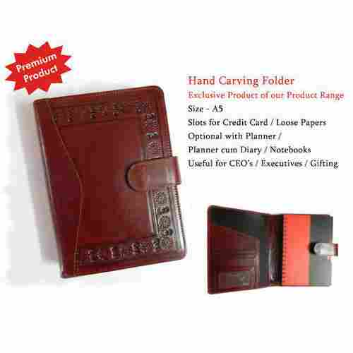Leather Folder Planner