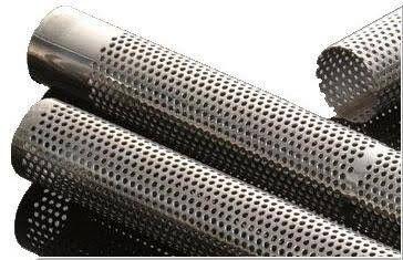 Perforated Steel Round Tubes