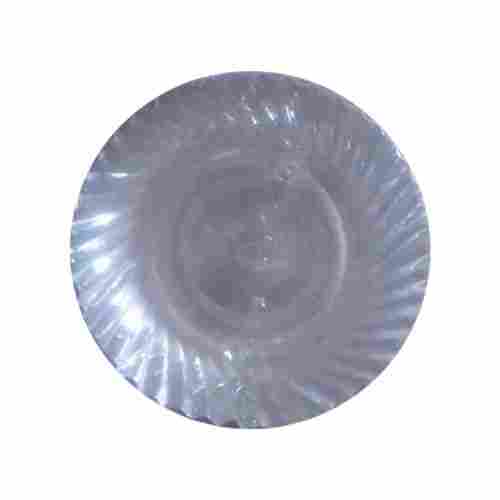 Disposable Round Shape Silver Paper Plates