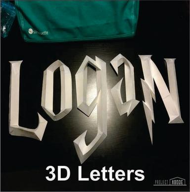 Acrylic Advertising 3D Letter