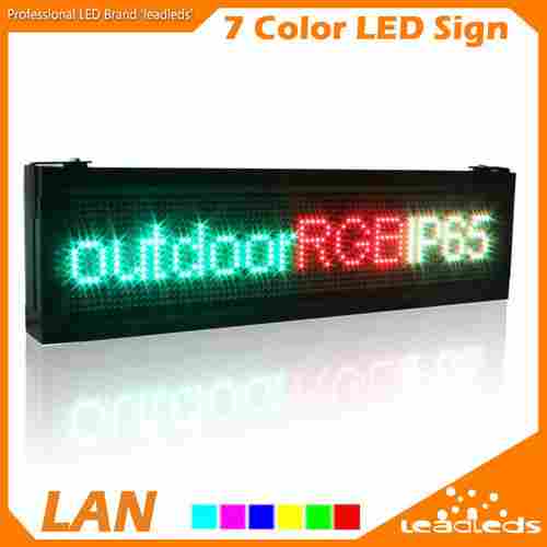  RGB LED डिस्प्ले 