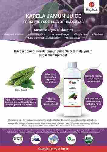 Nutritional Karela Jamun Juice