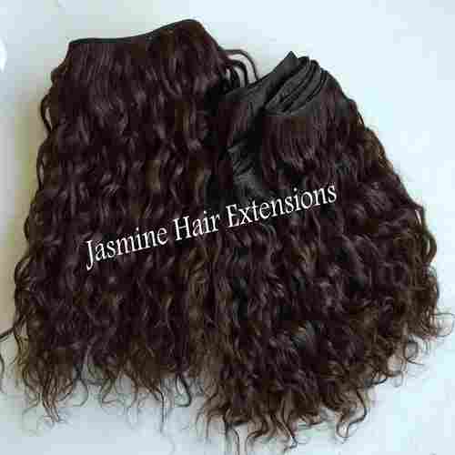 8 to 32 Inch Long 100% Human Hair Extensions Curly Hair