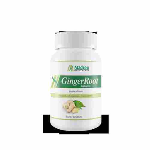 Madren Healthcare Ginger Root 550mg. 60 Capsules
