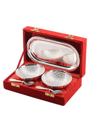 Silver Plated Bowl Set