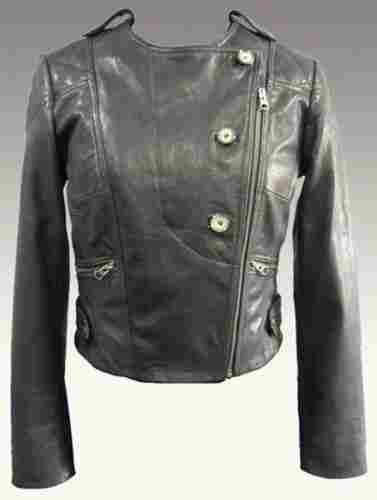 Ladies Genuine Leather Jacket