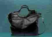 Ladies Leather Black Bag
