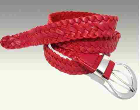 Ladies Red Fashion Belt