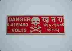 Best Quality Danger Sign Plate