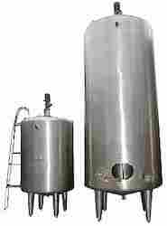 Vertical Milk Storage Tanks with Mild Steel