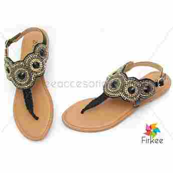 Branded High Quality Ladies Designer Flat Sandal