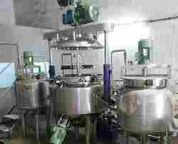 Automatic Ointment and Cream Manufacturing Plant