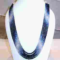 Demanded Blue Sapphire Necklace