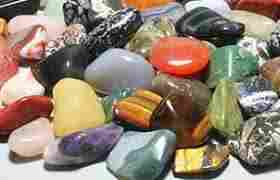 Beautiful Colored Tumbled Stones