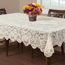Decorative White Table Cloths