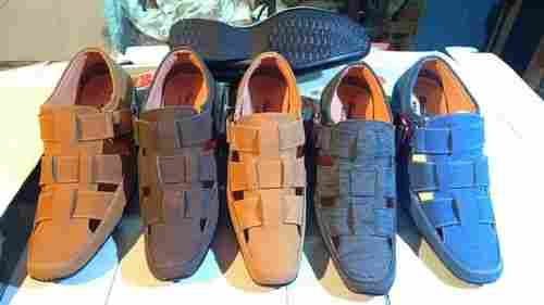 Mens Fancy Leather Sandals