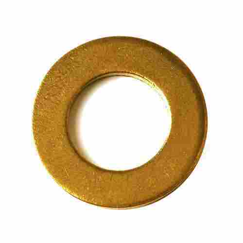 Round Shape Plain Brass Washer