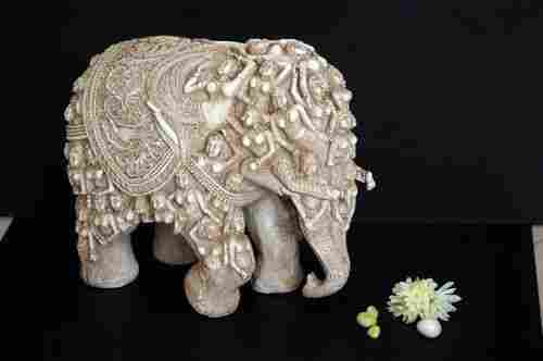 Handcrafted Antique Elephant Statues