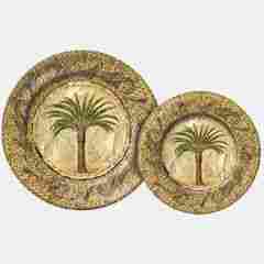 Decorative Palm Leaf Plates