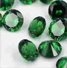 CZ Emerald Green Diamond
