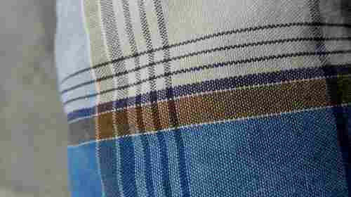 Durable Check Shirting Fabric