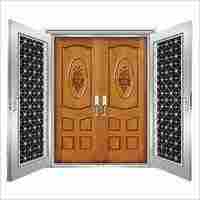 Main Entrance Designer Wooden Doors