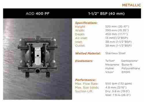 AODD 400 PF Pumps