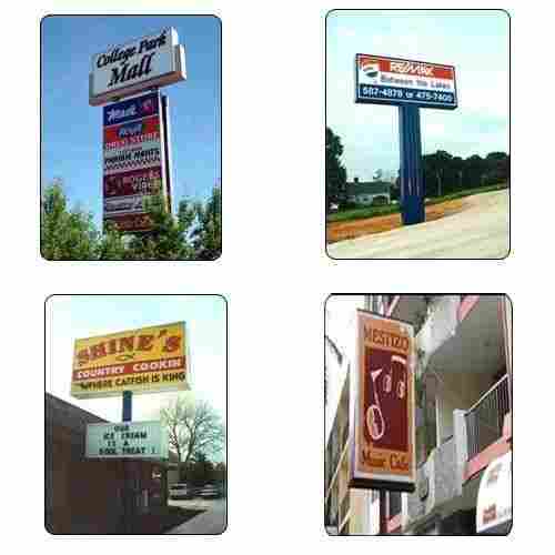 Business Advertising Exterior Signages