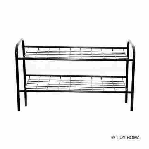 Two Stage SS Shoe Rack