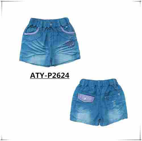 Woven Cotto Girls Shorts