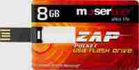 Zap Credit Card Shaped Usb Flash Drive