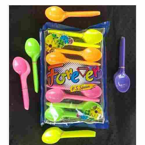 Colored Plastic Disposable Spoon