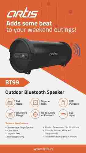 Artis BT99 Wireless Portable Bluetooth Speaker