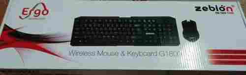Zebion Wireless Mouse And Keyboard Combo G1800