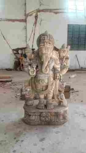 Elegant Ganesh Ji Sculpture