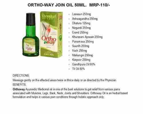 Ortho Way Joint Oil