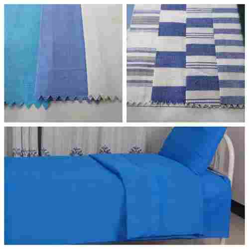 100% Cotton Bed Sheet Fabric For School And Hospital Beding