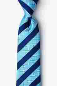 Mens Blue Lining Necktie