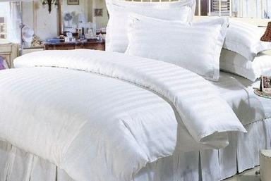 White Pure Cotton Hotel Bed Sheet