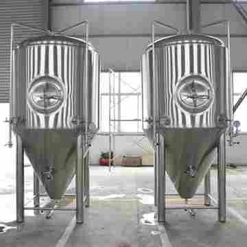 Beer Fermentation Tanks With Cooling Jacket 7 BBL