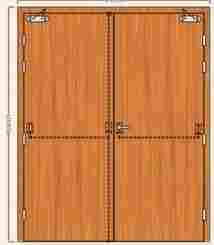 NWDA 12077 Wooden Fire Rated Door