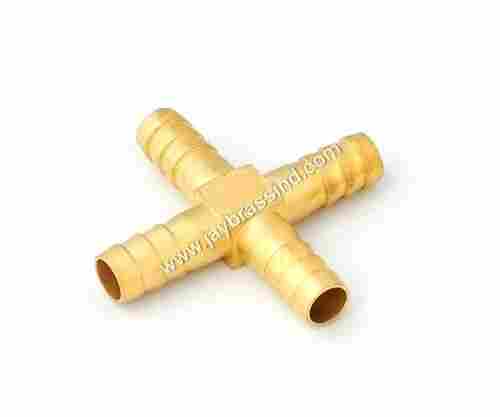 Brass Low Pressure Four Way Joint