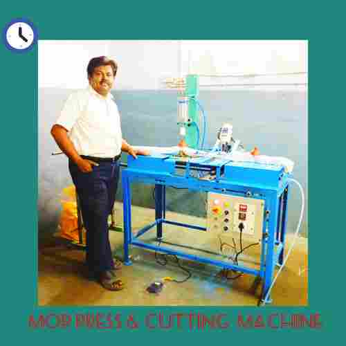 Semi Automatic Grade Mop Press and Cutting Machine