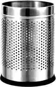 Stainless Steel Dustbin With Automatic Covering