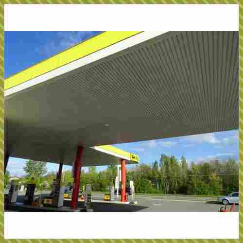 Petrol Pump Roofing Structure